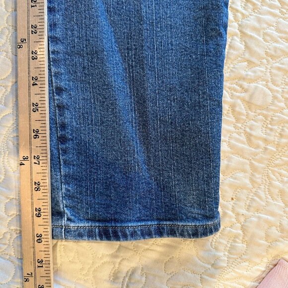 Crazy Horse‎ Jeans High Rise Medium Wash Straight Leg Women's Size 12 VTG - Picture 8 of 11